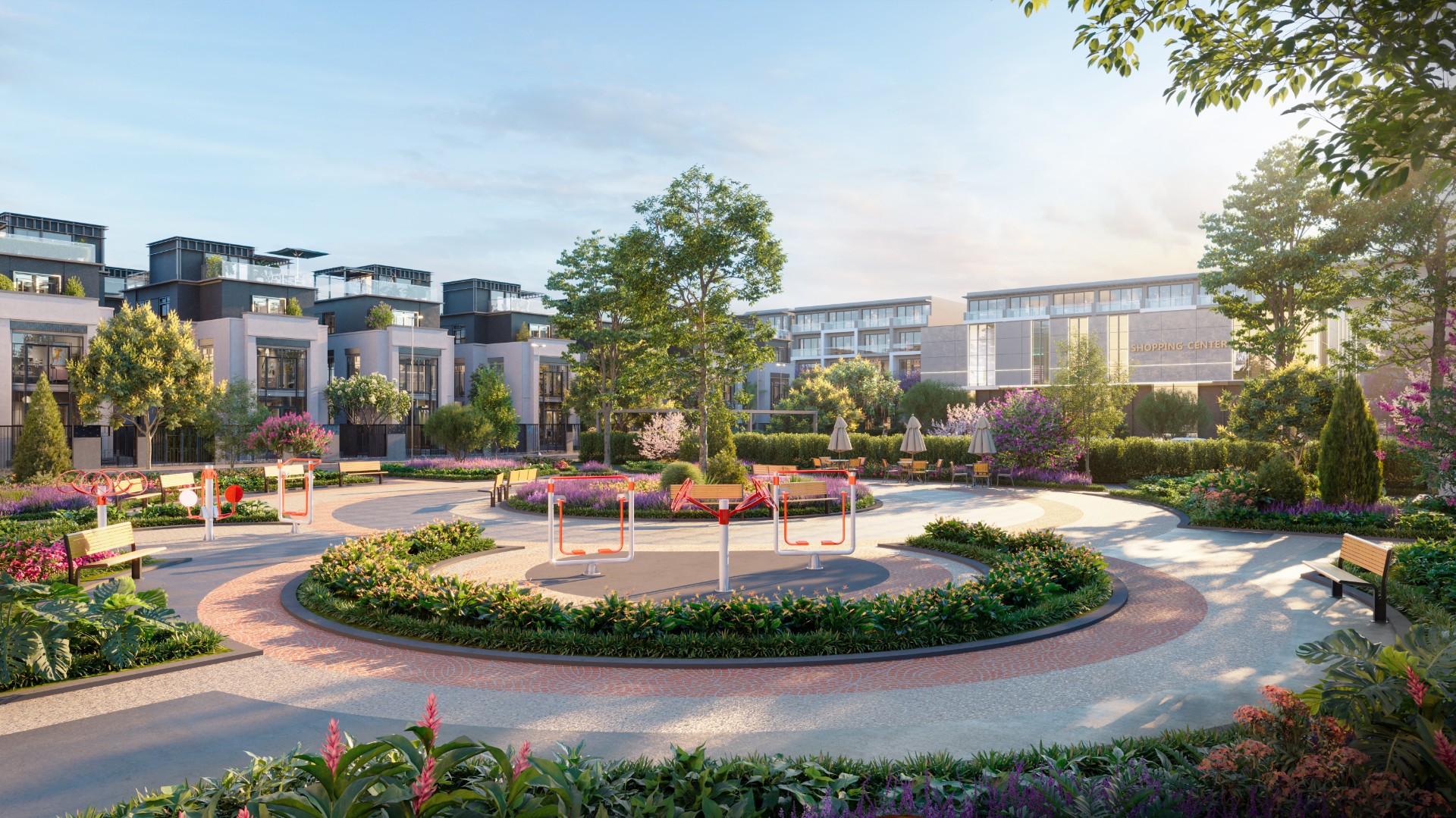 Không gian xanh nội khu